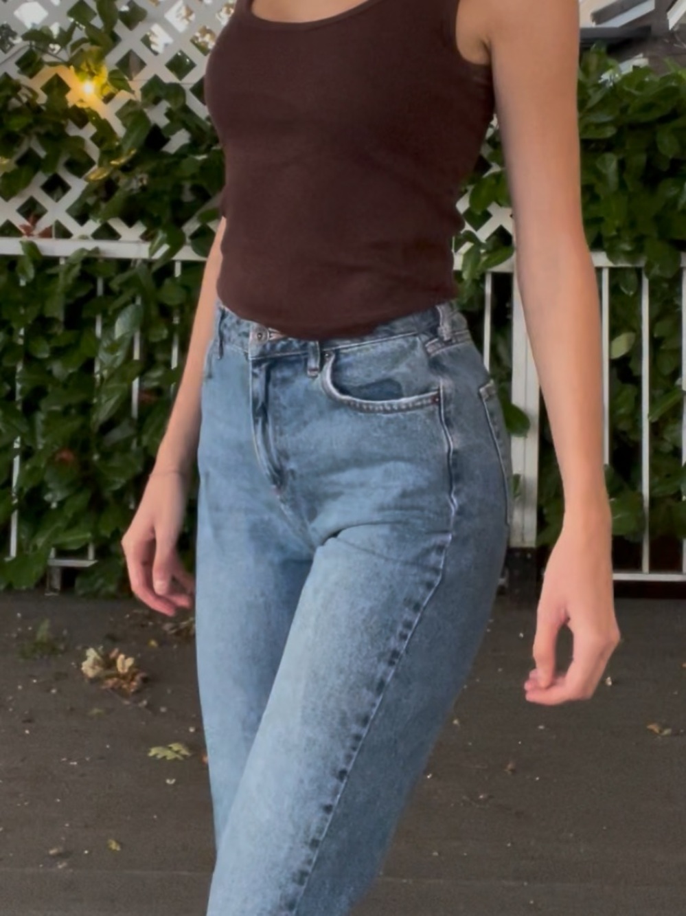 BDG Cropped Mom Jeans